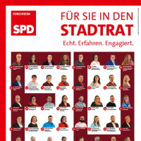 Alle Kandidat*innen der Forchheimer SPD